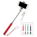 Extendable Camera Smart Phone Selfie Pole with Bluetooth Shutter